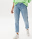 Used light blue,Women,Jeans,RELAXED,Style MERRIT S,Front view