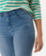 Used summer blue,Women,Jeans,SKINNY,Style SHAKIRA,Detail 2