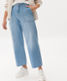 Used light blue,Women,Jeans,RELAXED,Style MAINE S,Front view