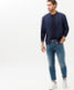 Blue indigo used,Men,Jeans,SLIM,Style CHRIS,Outfit view