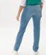 Used light blue,Women,Jeans,FEMININE,Style CAROLA,Rear view