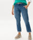 Used regular blue,Women,Jeans,RELAXED,Style MERRIT S,Front view