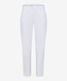 White,Women,Pants,SLIM,Style CELINA,Stand-alone front view