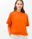 Orange,Women,Shirts | Polos,Style FELI,Front view