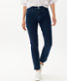 Clean dark blue,Women,Jeans,FEMININE,Style CAROLA,Front view