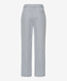 Grey melange,Women,Pants,RELAXED,Style FARINA,Stand-alone rear view