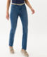 Used regular blue,Women,Jeans,SLIM,Style MARY,Front view