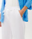 White,Women,Pants,RELAXED,Style FARINA,Detail 2