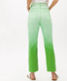 Leave green degrade,Women,Jeans,STRAIGHT,Style MADISON,Rear view