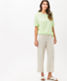 Light beige,Women,Pants,RELAXED,Style MAINE S,Outfit view