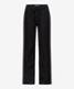 Black,Women,Pants,RELAXED,Style FARINA,Stand-alone front view