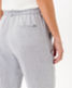 Grey melange,Women,Pants,RELAXED,Style FARINA,Detail 1
