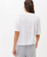 White,Women,Shirts | Polos,Style CANDICE,Rear view