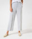 Grey melange,Women,Pants,RELAXED,Style MAINE S,Front view