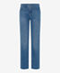 Used light blue,Women,Jeans,STRAIGHT,Style MADISON,Stand-alone front view