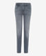 Used light grey,Women,Jeans,SLIM,Style SHAKIRA,Stand-alone front view