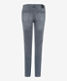 Used light grey,Women,Jeans,SLIM,Style SHAKIRA,Stand-alone rear view
