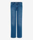 Used stone blue,Women,Jeans,WIDE LEG,Style MAINE,Stand-alone front view