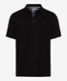 Black,Men,T-shirts | Polos,Style PETE U,Stand-alone front view