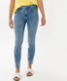 Used bleached blue,Women,Jeans,SKINNY,Style SHAKIRA S,Front view