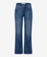 Used stone blue,Women,Jeans,STRAIGHT,Style MADISON,Stand-alone front view