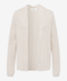 Ivory,Women,Knitwear | Sweatshirts,Style ANIQUE,Stand-alone front view