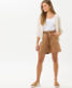 Soft brown,Women,Pants,RELAXED,Style MACIE B,Outfit view