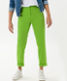Leaf green,Women,Pants,SLIM,Style MARA S,Front view