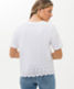White,Women,Shirts | Polos,Style CIRA,Rear view