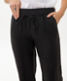Black,Women,Pants,RELAXED,Style FARINA,Detail 2