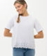 White,Women,Shirts | Polos,Style CIRA,Front view