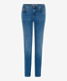 Used light blue,Women,Jeans,SLIM,Style SHAKIRA,Stand-alone front view