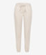 Light ivory,Women,Pants,RELAXED,Style MORRIS S,Stand-alone front view