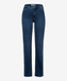 Used regular blue,Women,Jeans,FEMININE,Style CAROLA,Stand-alone front view