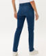 Used regular blue,Women,Jeans,FEMININE,Style CAROLA,Rear view