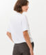 White,Women,Shirts | Polos,Style CILA,Rear view