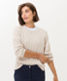 Ivory,Women,Knitwear | Sweatshirts,Style LESLEY,Front view