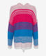 Magenta,Women,Knitwear | Sweatshirts,Style AMELIA,Stand-alone rear view