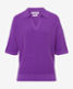 Purple,Women,Knitwear | Sweatshirts,Style LILIAN,Stand-alone front view