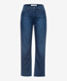 Used dark blue,Women,Jeans,STRAIGHT,Style MADISON S,Stand-alone front view