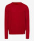 Signal red,Men,Knitwear | Sweatshirts,Style RICK,Stand-alone front view