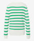 Apple green,Women,Knitwear | Sweatshirts,STYLE LIA,Stand-alone rear view