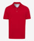 Signal red,Men,T-shirts | Polos,Style PETE U,Stand-alone front view