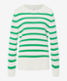 Apple green,Women,Knitwear | Sweatshirts,STYLE LIA,Stand-alone front view