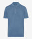 Dusty blue,Men,T-shirts | Polos,Style POLLUX,Stand-alone front view