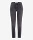 Used dark grey,Women,Jeans,RELAXED,Style MERRIT,Stand-alone front view
