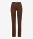 Chocolate,Women,Jeans,FEMININE,Style CAROLA,Stand-alone front view