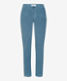 Smoke blue,Women,Pants,RELAXED,Style MERRIT,Stand-alone front view