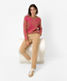 Camel,Women,Pants,RELAXED,Style MEL S,Detail 1