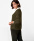 Olive,Women,Knitwear | Sweatshirts,Style LANA,Rear view